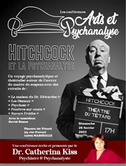 Les conférences arts et psychanalyses : Hitchcock et la psychanalyse Café Théâtre du Têtard Affiche