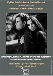 Audrey Lonca-Alberto / Paolo Rigutto Eglise Lutherienne de Saint Marcel Affiche
