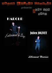 Julien Jolivet dans Librement Heureux + Harold dans L'enterrement de Serge Le Paris de l'Humour Affiche