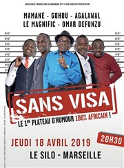 Sans Visa : le 1er plateau d'humour 100% africain ! Le Cepac Silo Affiche