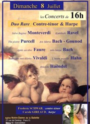 Duo Rare : Contre-ténor & Harpe Eglise Notre Dame de la Salette Affiche