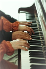 Musique française pour Piano à 4 mains Bateau Daphn Affiche