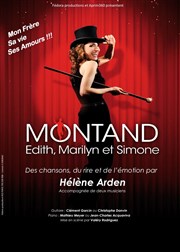 Montand... Edith, Marilyn et Simone Cinma Thtre Apollo Affiche