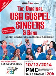 The Original Usa Gospel Singers And Band | En 1ère partie : The Gospel Kids Salle Erasme - Palais des congrs de Strasbourg Affiche