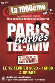 Paris Barbès Tel Aviv Auditorium Jean Poulain Affiche