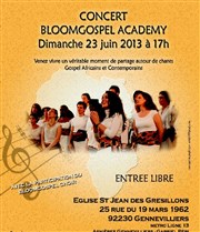 BloomGospel Academy | Chants Gospel Africain et Contemporain Eglise St Jean des Gresillons Affiche
