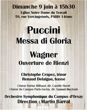 Puccini / Wagner Eglise Notre-Dame du Travail Affiche