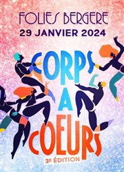 Corps a coeurs Folies Berg&egrave;re Affiche