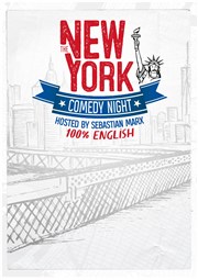 The New York Comedy Night, hosted by Sebastian Marx Barbès Comedy Club Affiche