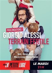 Giorgio Alessi dans Terrain fertile La Petite Loge Théâtre Affiche