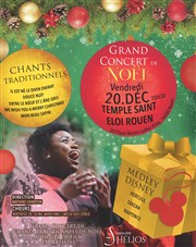 Grand Concert de Chants Traditionnels de Noël | Rouen Temple Saint Eloi Affiche