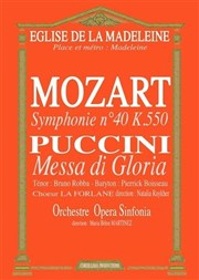 concert Mozart Eglise de la Madeleine Affiche