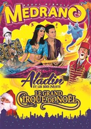 Medrano Le Grand Cirque de Noël : Aladin et les 1001 nuits | - Montpellier Chapiteau du Cirque Medrano  Vendargues Affiche