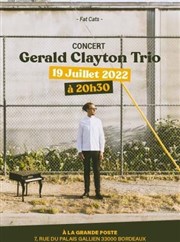 Gerald Clayton Trio La grande poste - Espace improbable Affiche