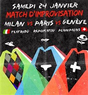 Rencontre Improvisation : Paris vs Milan vs Genève MPAA Broussais Affiche