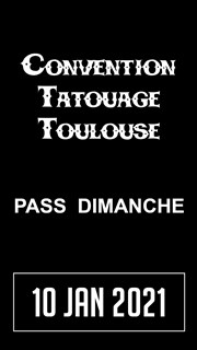 Convention Tatouage | Pass Dimanche Espace Diagora Affiche