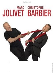 Marc Jolivet et Christophe Barbier dans Le Nouveau Duel Caf thtre de la Fontaine d'Argent Affiche