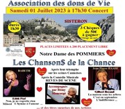 Les chansons de la chance Cathédrale Notre-Dame-des-Pommiers Affiche