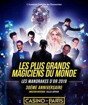 Les Mandrakes d'or 2019 Casino de Paris Affiche