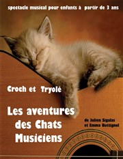 Croch et Tryolé dans Les aventures des chats musiciens Le Paris - salle 1 Affiche