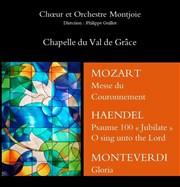Mozart / Haendel / Monteverdi Eglise Royale du Val de Grace Affiche