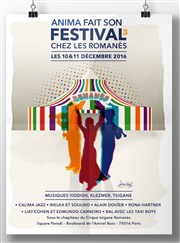 Anima fait son festival... chez les romanes et fêtera ses dix ans Chapiteau du Cirque Romanès - Paris 16 Affiche