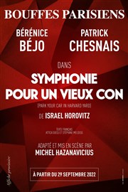 Symphonie pour un vieux con | avec Bérénice Bejo et Patrick Chesnais Thtre des Bouffes Parisiens Affiche