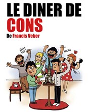 Le dîner de cons Thtre des Chartrons Affiche