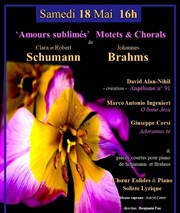Amours sublimés : Motets & Chorals de Schumann & Brahms Eglise Sainte Marie des Batignolles Affiche