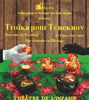 Troïka pour Tchekhov Thtre de l'Impasse Affiche