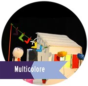 Multicolore TNT - Terrain Neutre Thtre Affiche