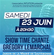 ShowTime chante au profit de l'association Grégory Lemarchal Jardin de la Mairie de Sauvebonne Affiche