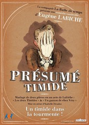 Présumé timide | de Eugène Labiche Akton Thtre Affiche
