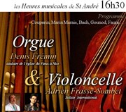 Récital Violoncelle & Orgue Eglise Saint Andr de l'Europe Affiche
