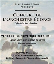 Concert d'automne Eglise Saint-Christophe de Javel Affiche