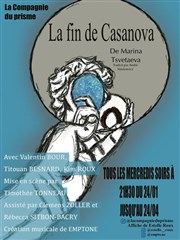 La fin de Casanova Théo Théâtre - Salle Théo Affiche
