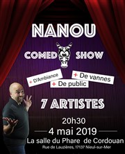 Nanou Comedy Show Espace Michel Crepeau - Salle du Phare de Cordouan Affiche