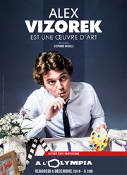 Alex Vizorek dans Alex Vizorek est une oeuvre d'art L'Olympia Affiche