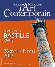 Grand Marché d'Art Contemporain Place de la Bastille Affiche