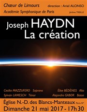 La Création de Haydn Eglise Notre-Dame des Blancs-Manteaux Affiche