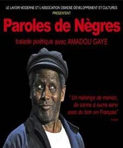 Amadou Gaye dans Paroles de nègres Thtre Popul'air du Reinitas Affiche