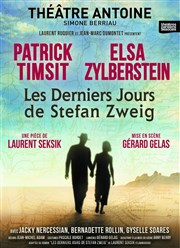 Les derniers jours de Stefan Zweig | avec Patrick Timsit et Elsa Zylberstein Théâtre Antoine Affiche