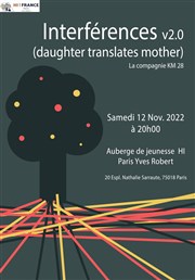 Interférences, daughter translates mother Auditorium de l'Auberge de jeunesse Yves Robert Affiche