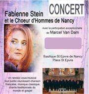 Fabienne Stein et le Choeur d'Hommes de Nancy Basilique Saint-Epvre Affiche