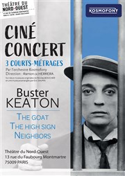 Ciné-concert Buster Keaton Thtre du Nord Ouest Affiche