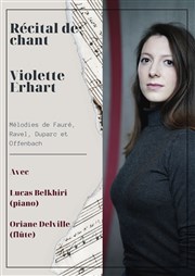 Violette Erhart récital Les Rendez-vous d'ailleurs Affiche