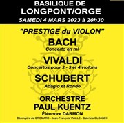 Orchestre Paul Kuentz : Prestige du violon Basilique de Longpont-sur-Orge Affiche
