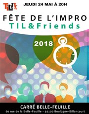 La fête de l'impro à Boulogne : Til & Friends Carr Club Bellefeuille Affiche
