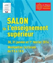 Salon de L'Enseignement Supérieur de Montpellier Corum de Montpellier Affiche