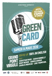 Green Card | FUP 5ème édition Le Grand Point Virgule - Salle Majuscule Affiche